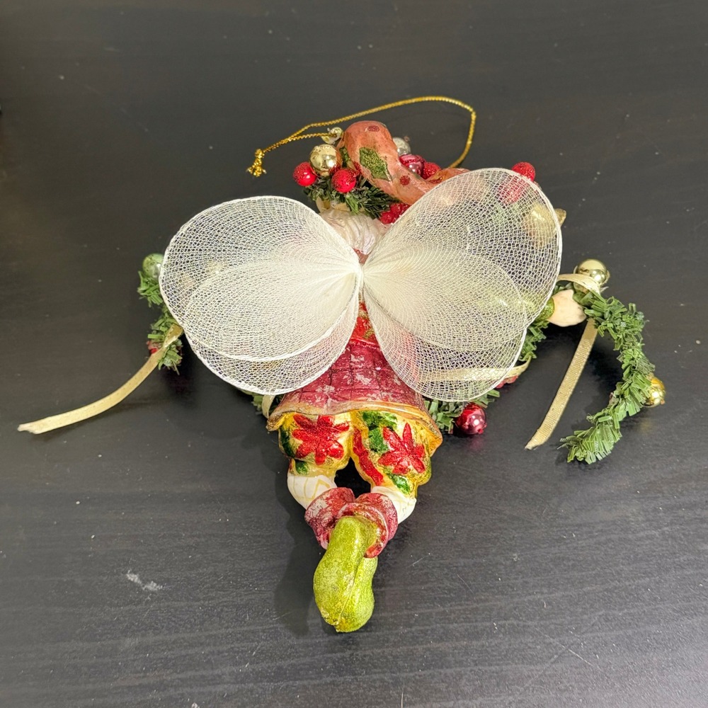 Mark Roberts Deck the Halls Fairy Christmas Ornament Collectible Figurine 6in - Picture 7 of 10
